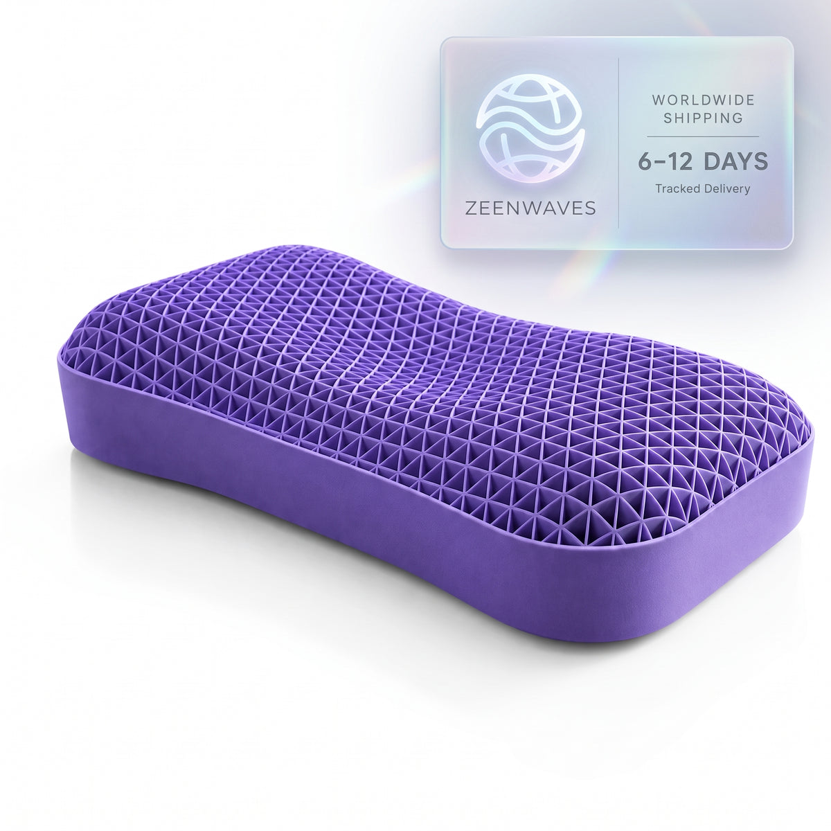 Zeenwaves Cervical Pillow — Breathable Honeycomb Support